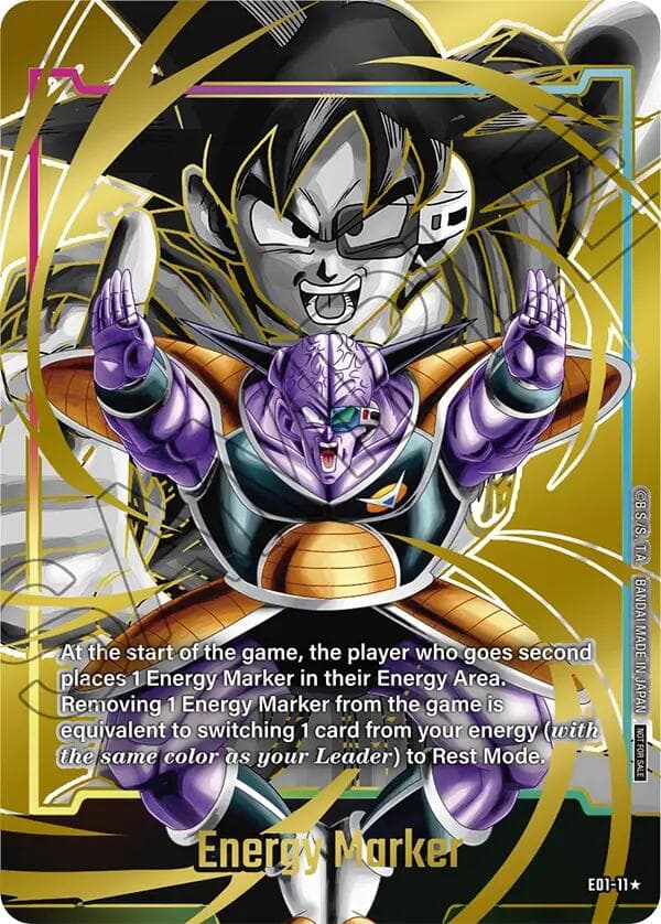 Energy Marker (E01-11) (Gold) — Fusion World Energy Markers card
