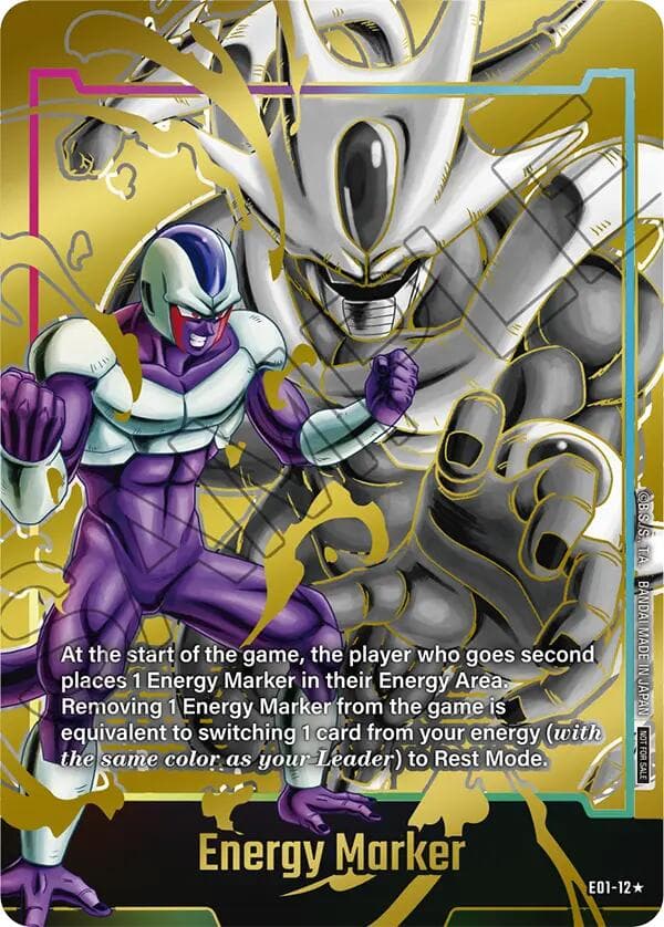 Energy Marker (E01-12) (Gold) — Fusion World Energy Markers card