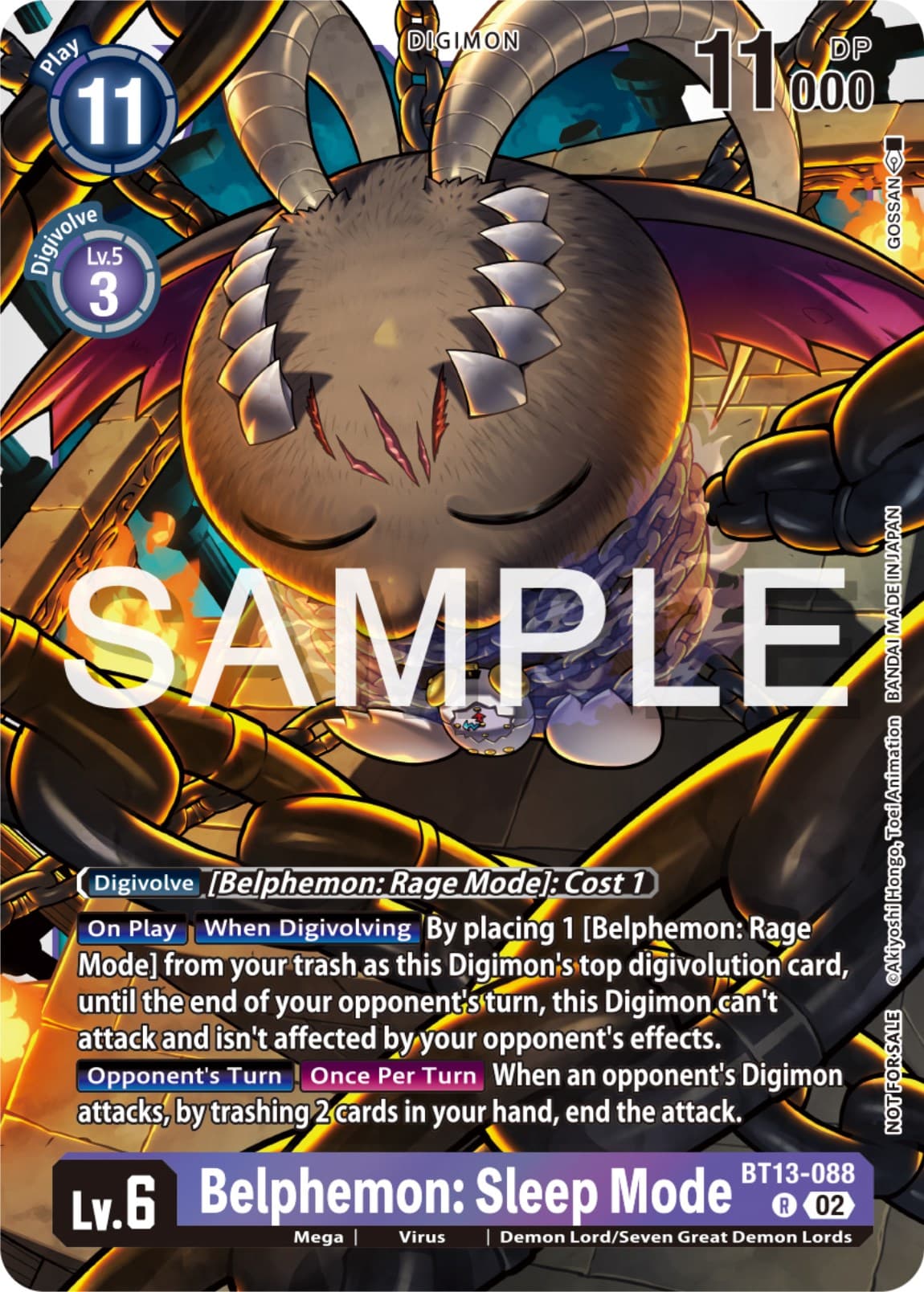 Belphemon: Sleep Mode (Event Pack 6) — Versus Royal Knights card