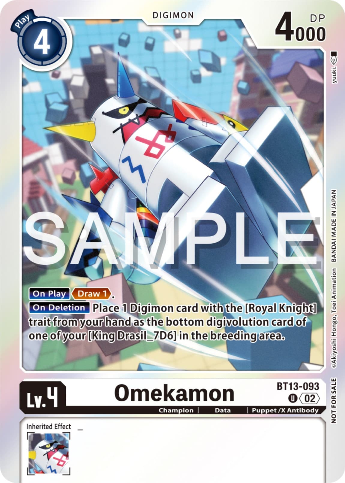 Omekamon (Event Pack 6) — Versus Royal Knights card