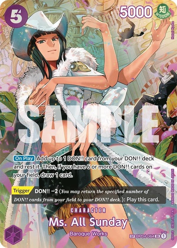 Ms. All Sunday (SP) — Wings of the Captain card