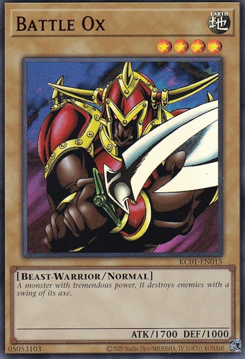Battle Ox — 25th Anniversary Ultimate Kaiba Set card