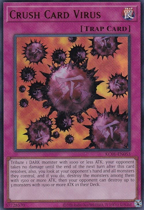 Crush Card Virus — 25th Anniversary Ultimate Kaiba Set card