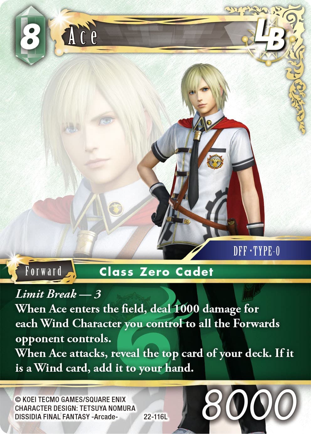 Ace LB — Hidden Hope card