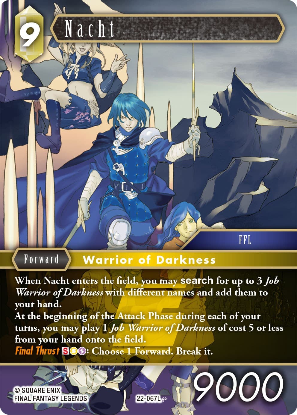 Nacht — Hidden Hope card