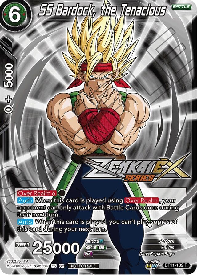SS Bardock, the Tenacious (Event Pack 14) — Promotion Cards card