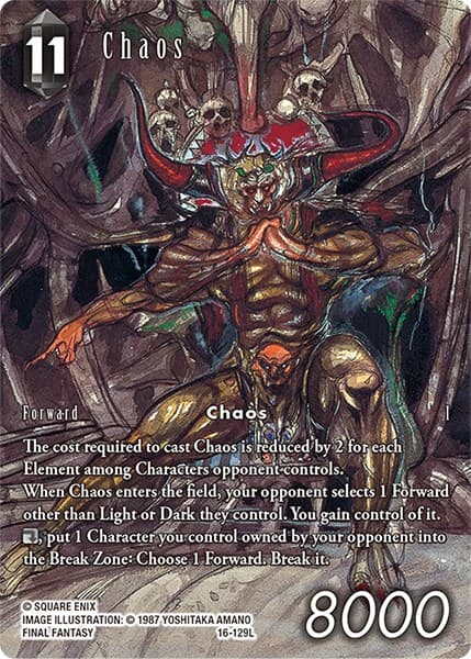 Chaos (Full Art Reprint) — Hidden Hope card