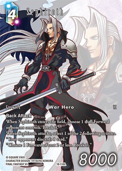 Sephiroth (Full Art Reprint) — Hidden Hope card