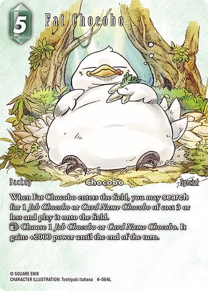 Fat Chocobo — Hidden Hope card