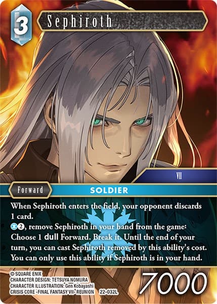 Sephiroth — Hidden Hope card