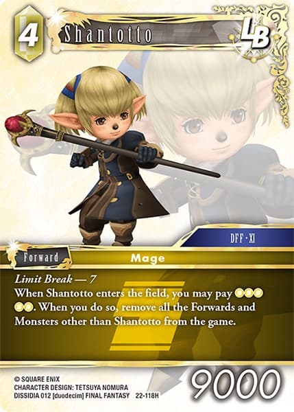 Shantotto LB — Hidden Hope card