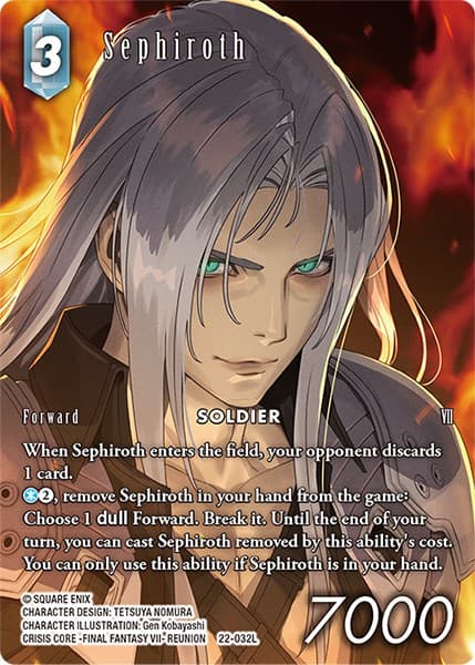 Sephiroth (Full Art) — Hidden Hope card