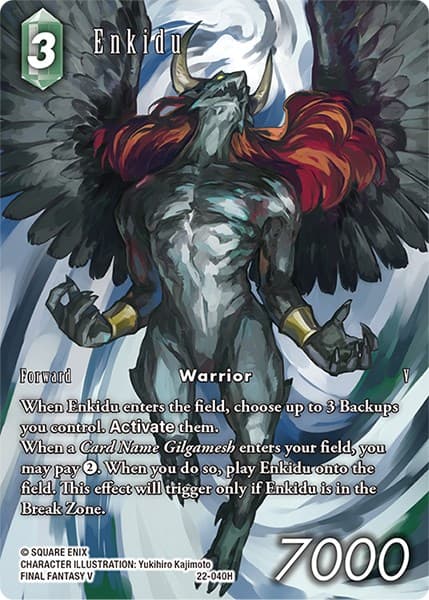 Enkidu (Full Art) — Hidden Hope card