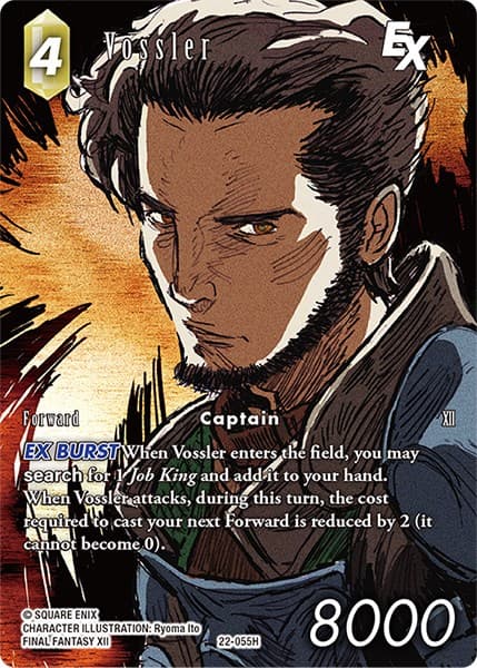 Vossler EX (Full Art) — Hidden Hope card