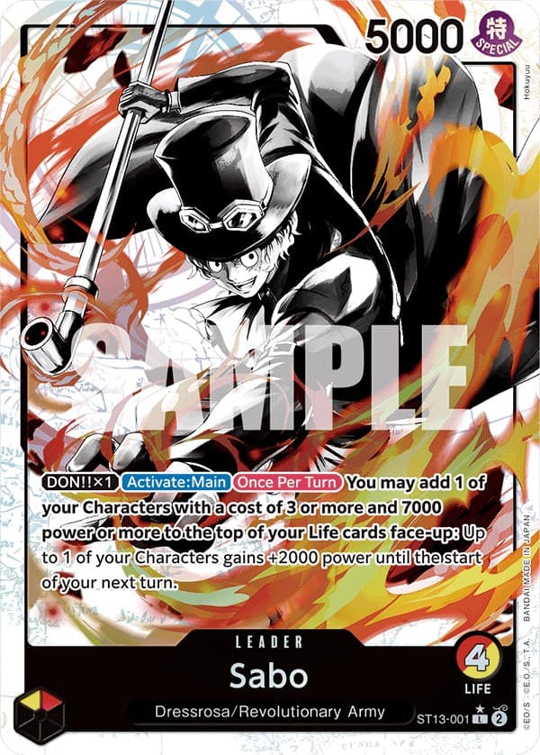 Sabo (001) (Parallel) — Ultra Deck: The Three Brothers card