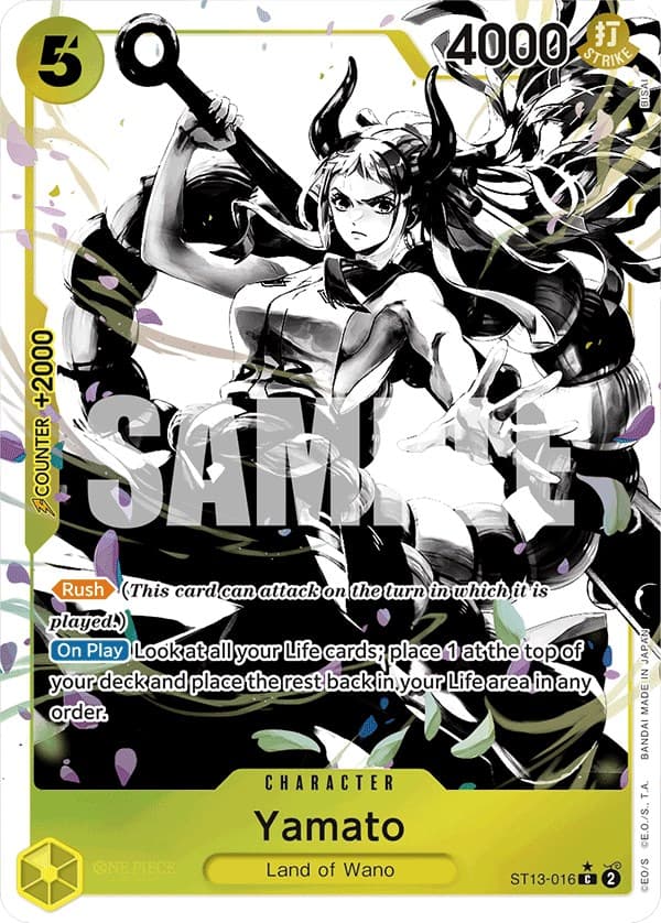 Yamato (Parallel) — Ultra Deck: The Three Brothers card