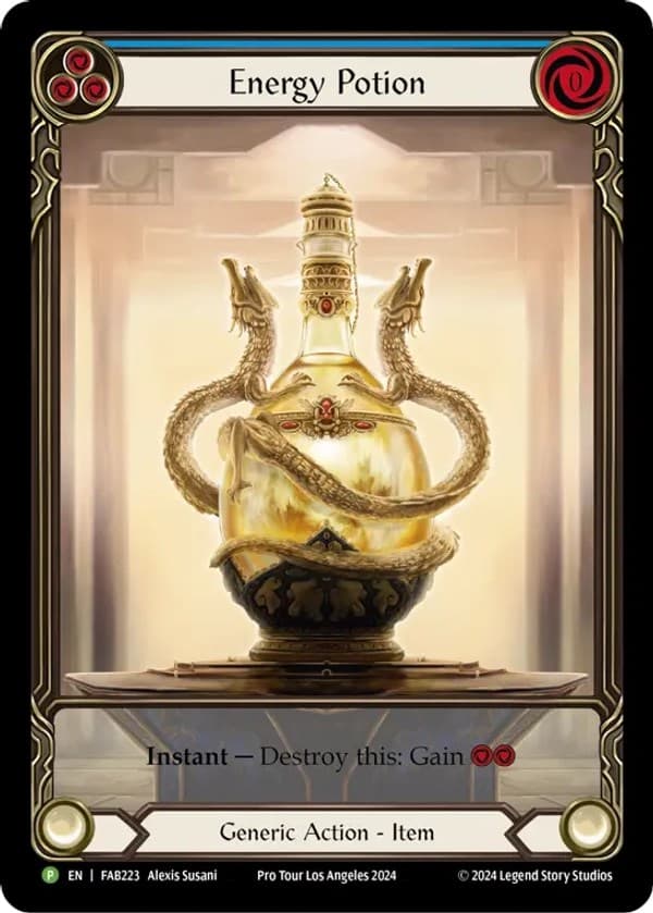 Energy Potion - FAB223 — Flesh and Blood: Promo Cards card