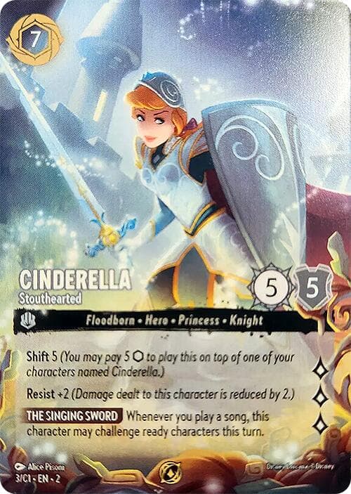 Cinderella - Stouthearted — Disney Lorcana Promo Cards card