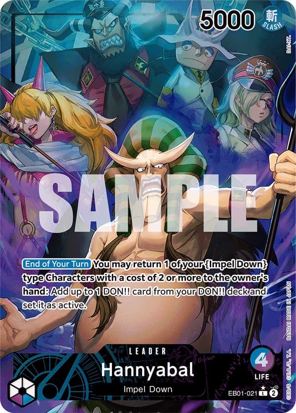 Hannyabal (Alternate Art) — Extra Booster: Memorial Collection card