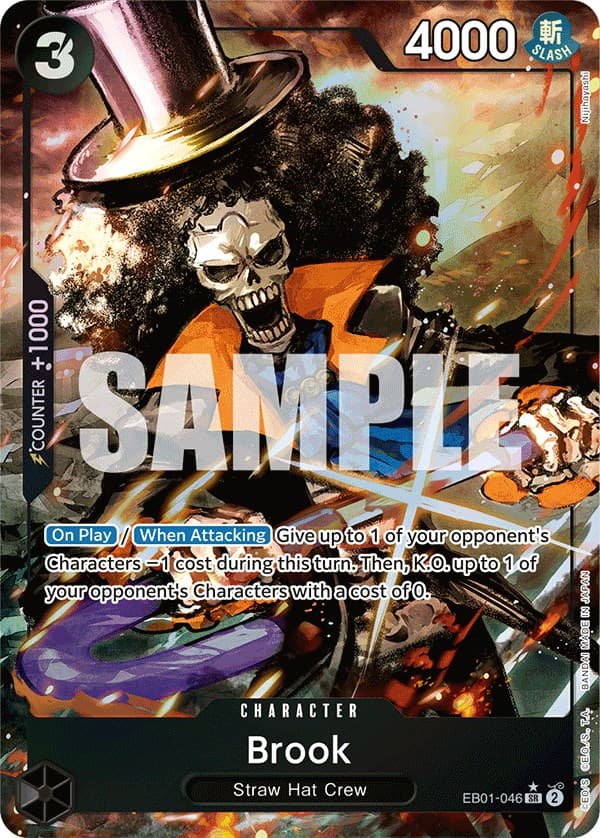 Brook (046) (Alternate Art) — Extra Booster: Memorial Collection card