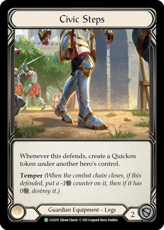 Civic Steps - LGS210 — Flesh and Blood: Promo Cards card