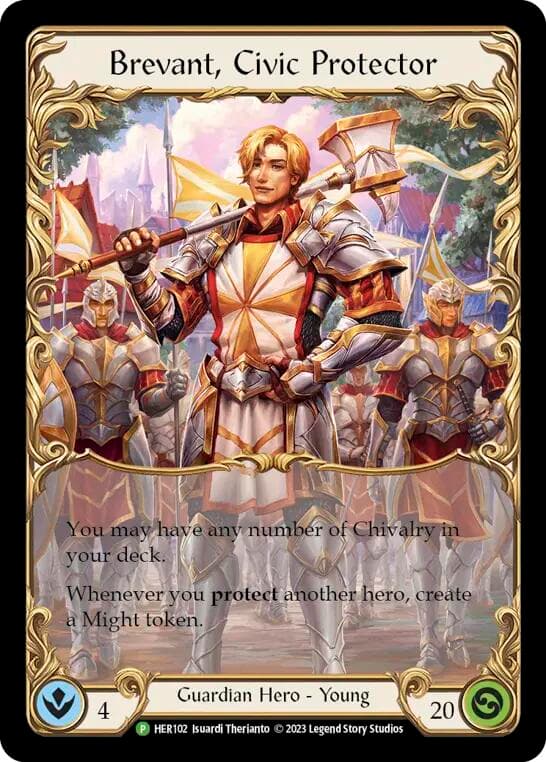 Brevant, Civic Protector - HER102 — Flesh and Blood: Promo Cards card