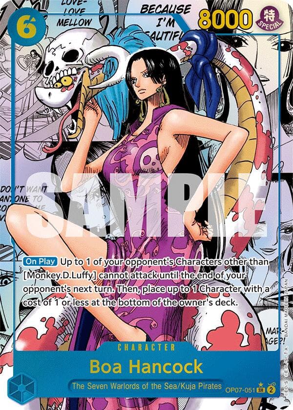 Boa Hancock (051) (Parallel) (Manga) — 500 Years in the Future card