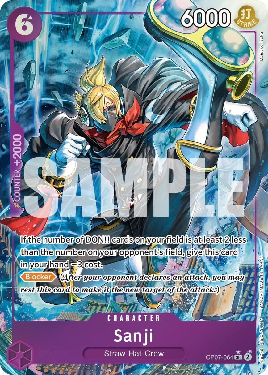 Sanji (Parallel) — 500 Years in the Future card