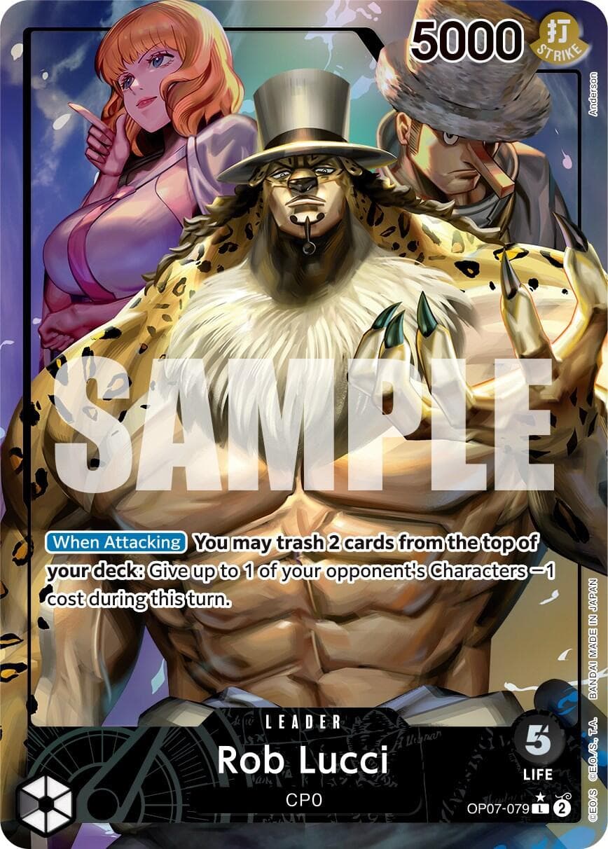 Rob Lucci (079) (Parallel) — 500 Years in the Future card