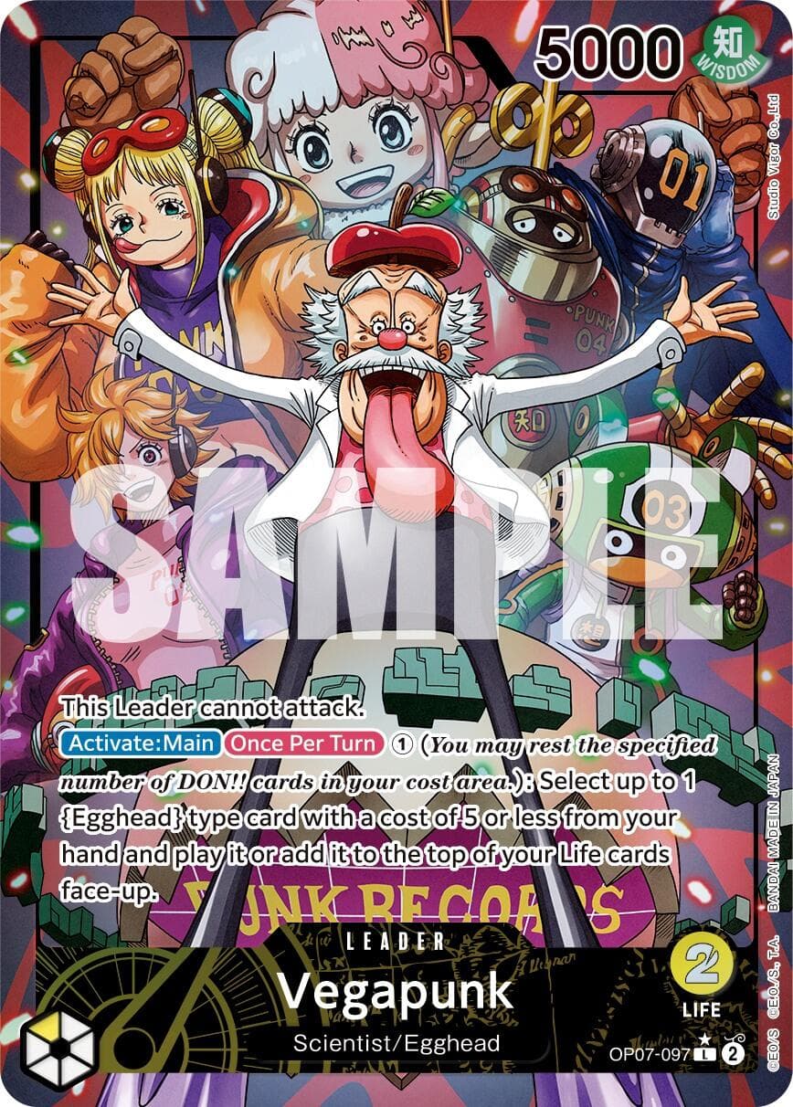 Vegapunk (Parallel) — 500 Years in the Future card