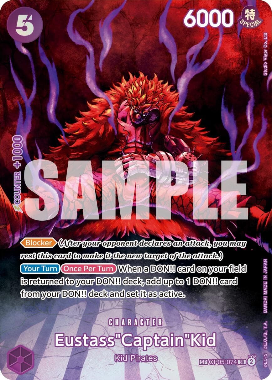 Eustass"Captain"Kid (SP) — 500 Years in the Future card