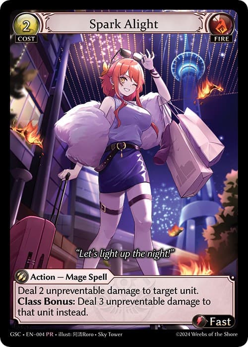 Spark Alight — Promotional Cards card