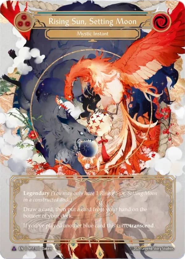 Rising Sun, Setting Moon (Marvel) — Part the Mistveil card