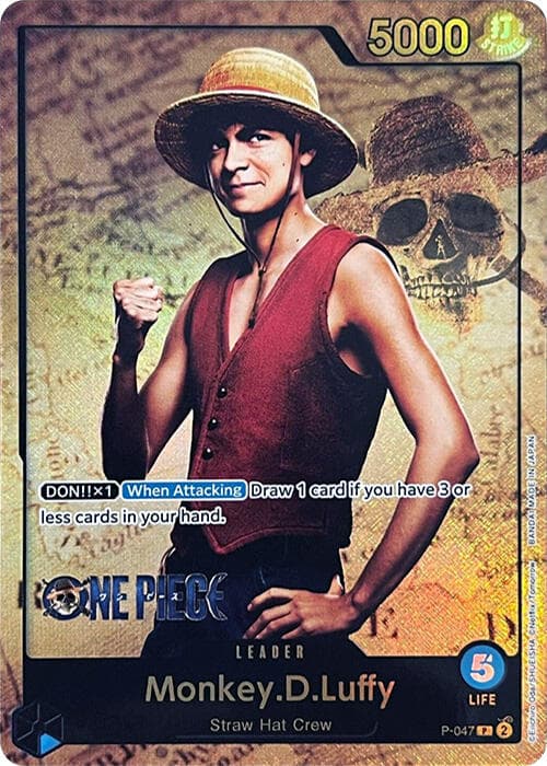 Monkey.D.Luffy (047) (Premium Card Collection -Live Action Edition-) — One Piece Promotion Cards card