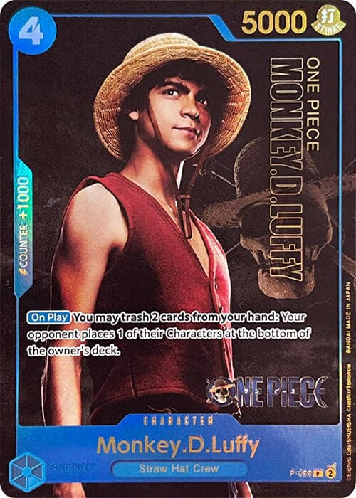 Monkey.D.Luffy (055) (Premium Card Collection -Live Action Edition-) — One Piece Promotion Cards card