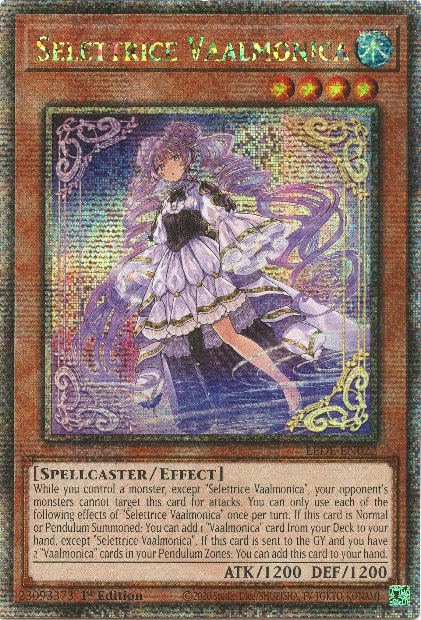Selettrice Vaalmonica (Quarter Century Secret Rare) — Legacy of Destruction card