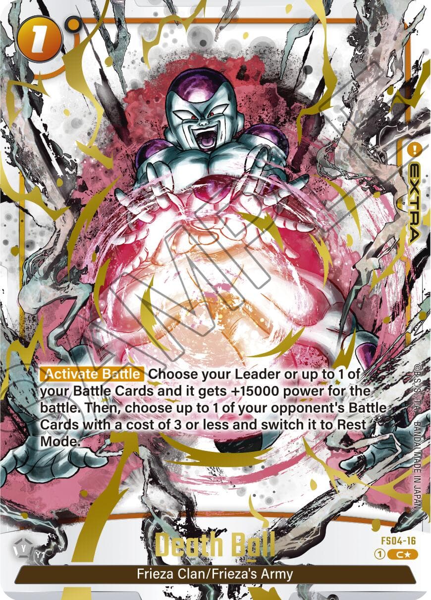 Death Ball (Alternate Art) — Starter Deck 4: Frieza Alternate Art Reprints card