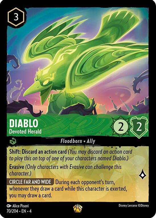 Diablo - Devoted Herald — Ursula's Return card