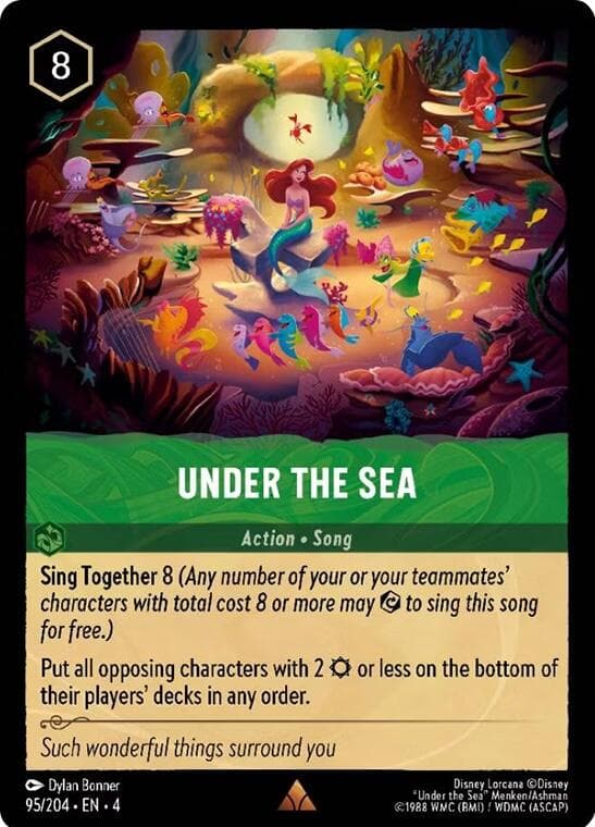 Under the Sea — Ursula's Return card