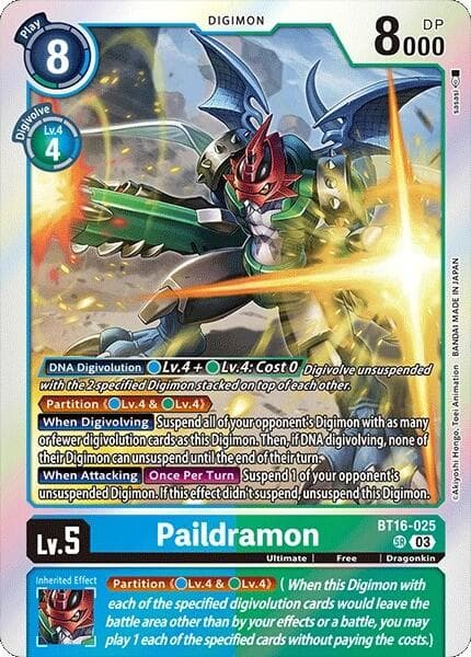 Paildramon — Beginning Observer card