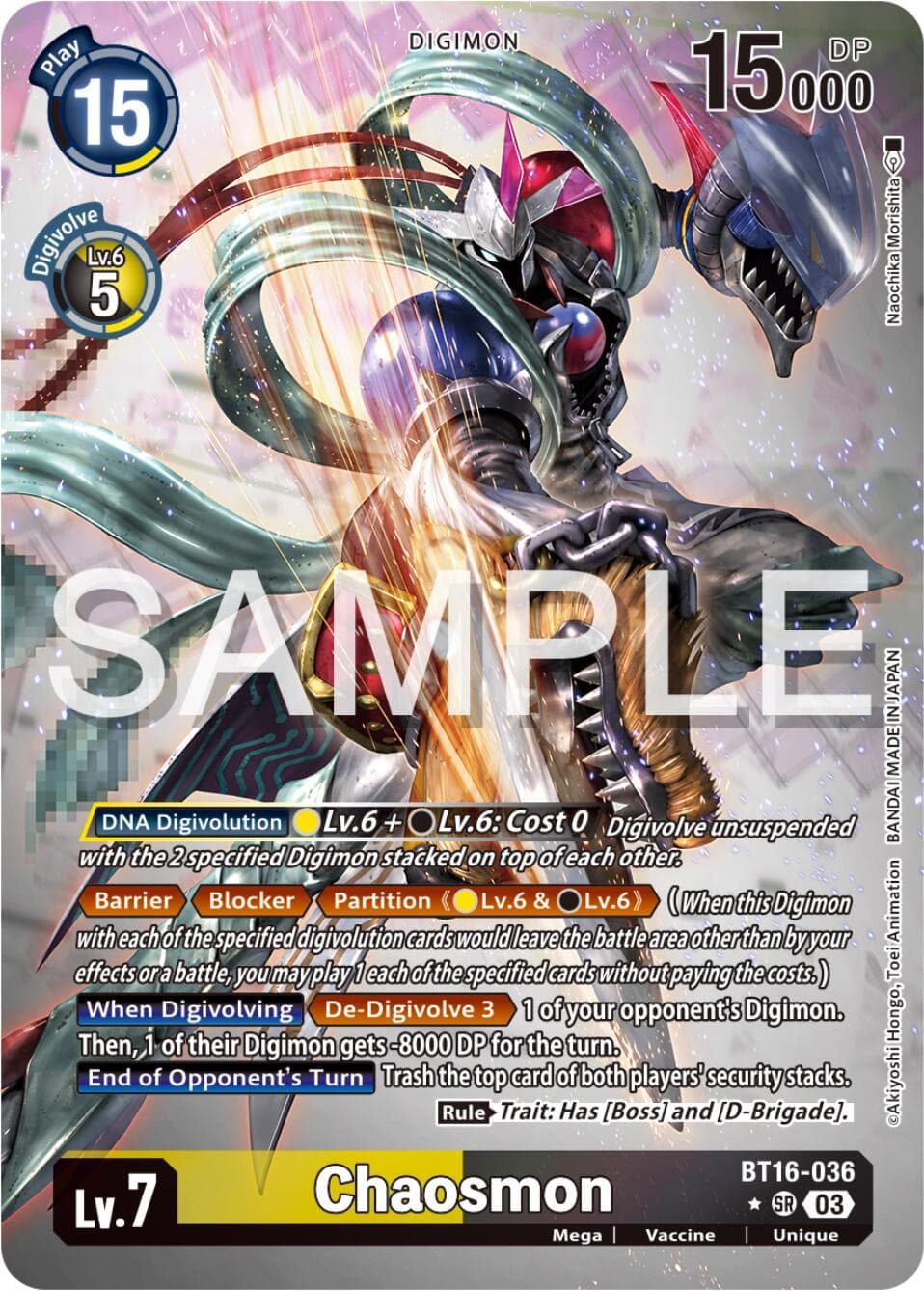 Chaosmon (Alternate Art) — Beginning Observer card