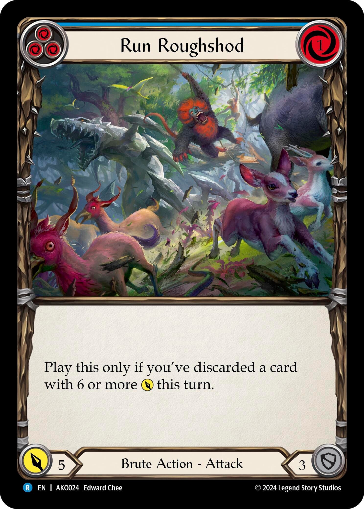 Run Roughshod — Armory Deck: Kayo card