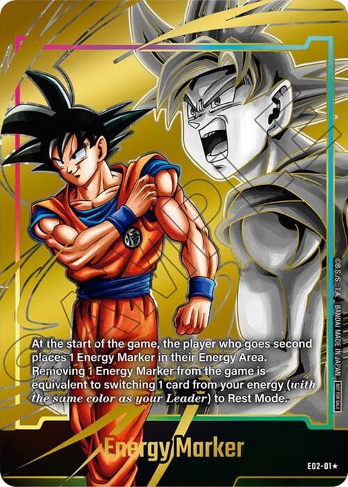 Energy Marker (E02-01) (Gold) — Fusion World Energy Markers card