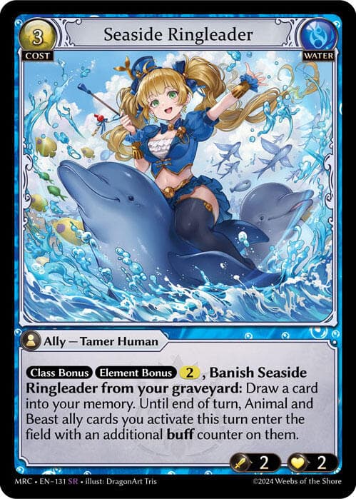 Seaside Ringleader — Mercurial Heart card