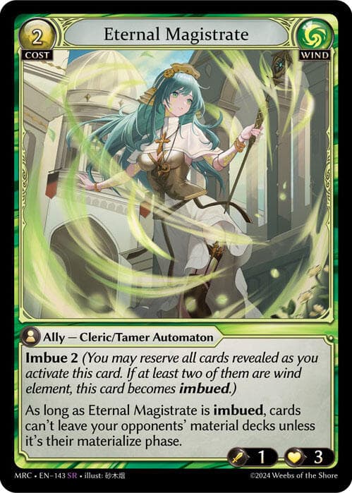 Eternal Magistrate — Mercurial Heart card