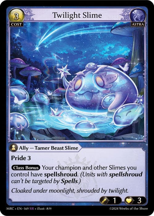 Twilight Slime — Mercurial Heart card