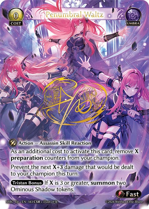 Penumbral Waltz (CSR) — Mercurial Heart card