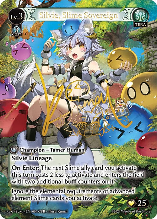 Silvie, Slime Sovereign (CSR) — Silvie Re:Collection, Slime Sovereign card