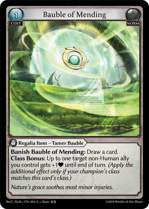 Bauble of Mending — Silvie Re:Collection, Slime Sovereign card