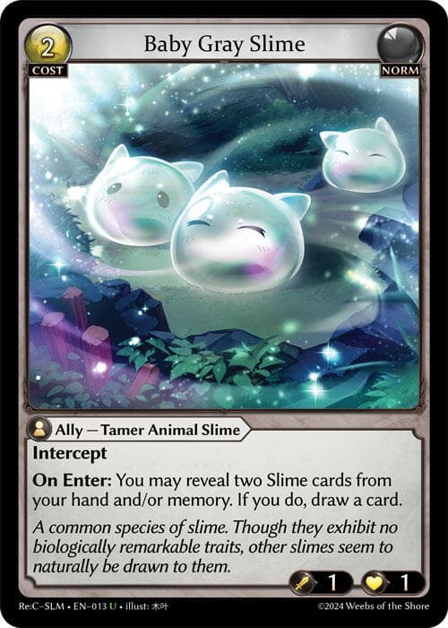 Baby Gray Slime — Silvie Re:Collection, Slime Sovereign card